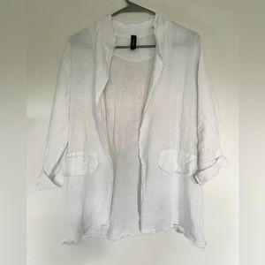 Linen White Jacket